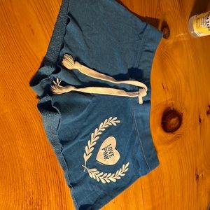 PINK SHORTS.  blue. Large